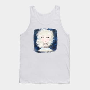 "The Lord My God Lights Up My Darkness #1"  Christian Encouragement Tank Top